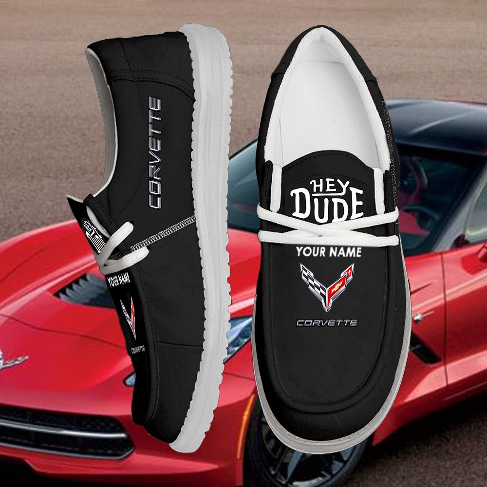 Corvette Limited Edition Shoes Custom Name Corvette Shoes