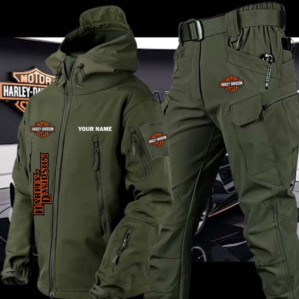 HD Tactical Jacket and Cargo Pant Set Customize Name - Image 5