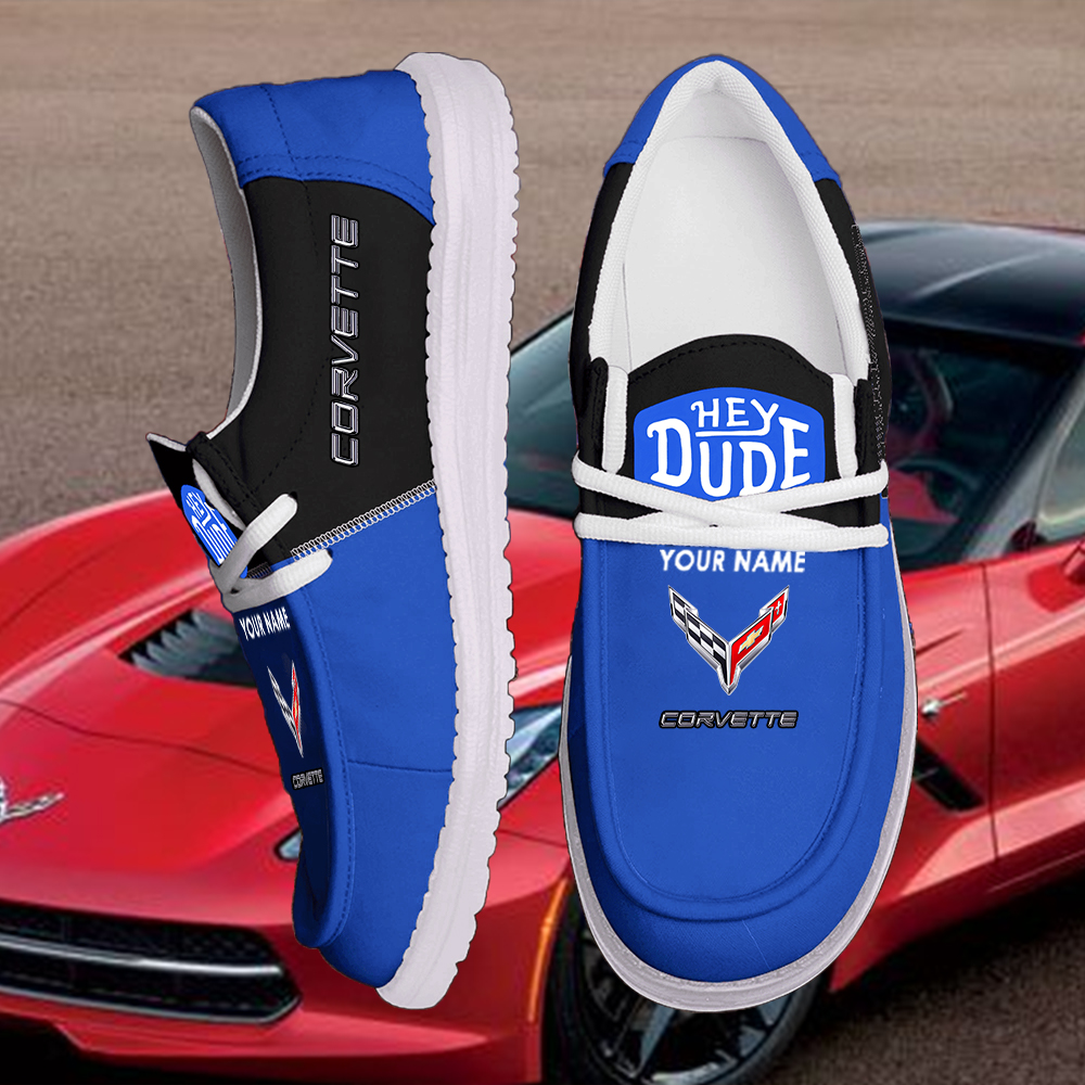Corvette Limited Edition Shoes Custom Name Corvette Shoes - Image 5