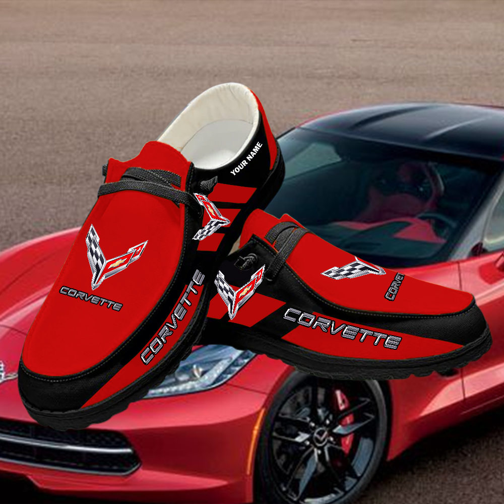 Corvette Limited Edition Shoes Custom Name Shoes