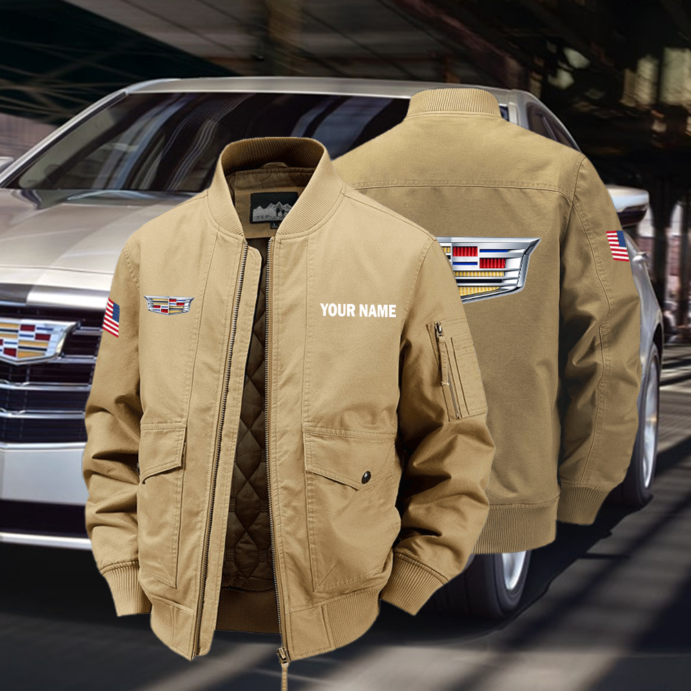 Cadillac Bomber Jacket Custom Name