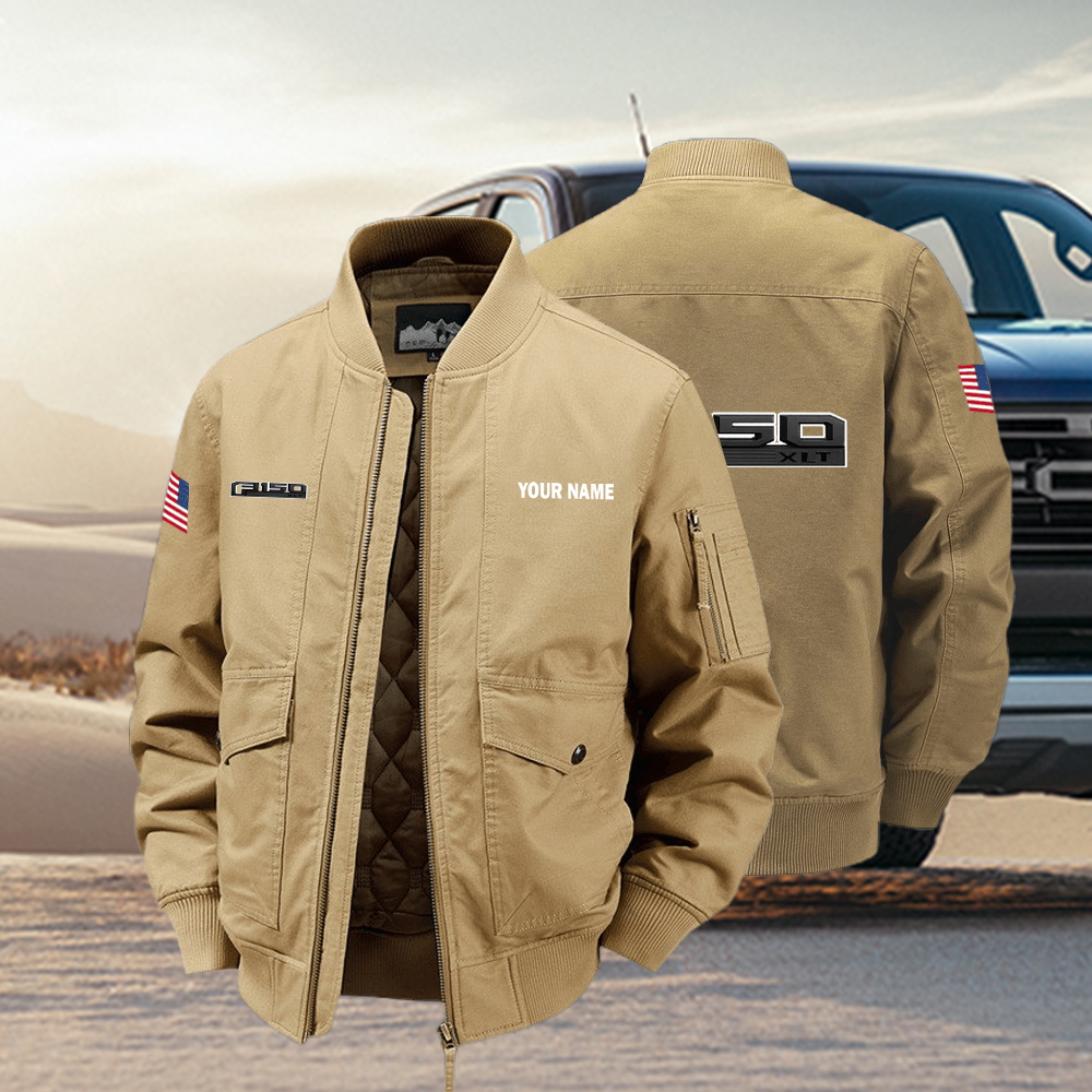 Ford F150 Bomber Jacket Custom Name