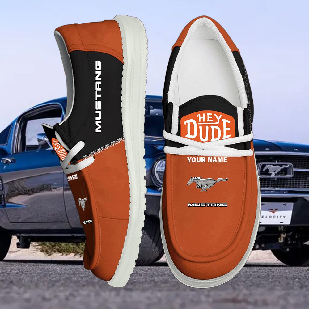 Mustang Limited Edition Shoes Custom Name - Image 3