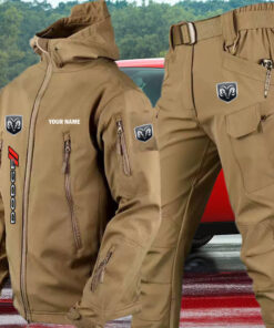 Dodge Tactical Jacket and Cargo Pant Set Customize Name