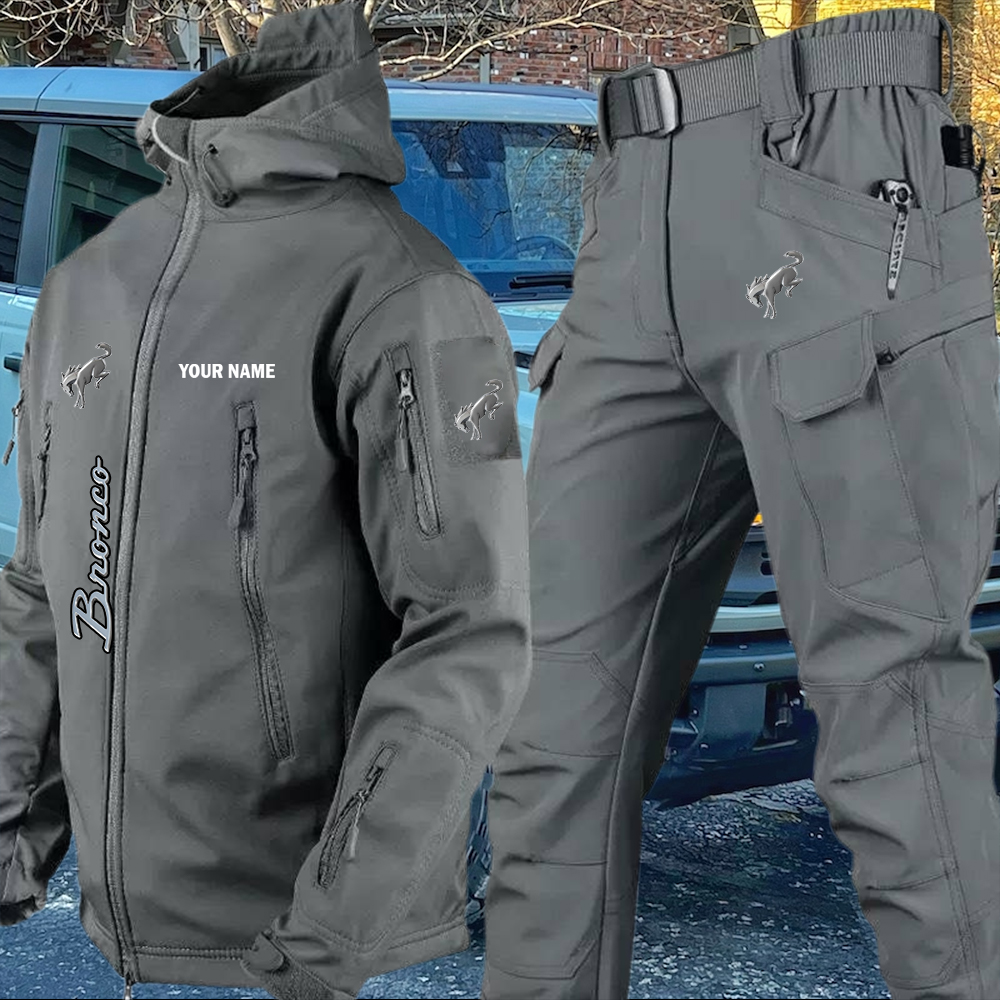 Bronco Tactical Jacket and Cargo Pant Set Customize Name - Image 4