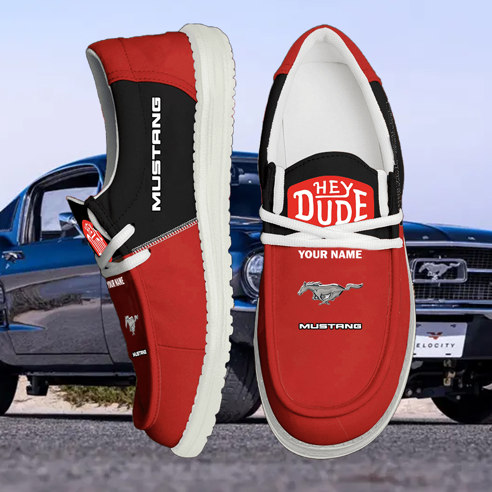 Mustang Limited Edition Shoes Custom Name