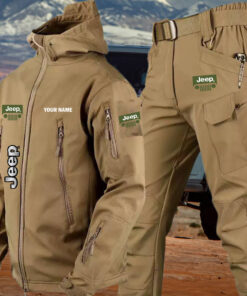 Jeep Tactical Jacket and Cargo Pant Set Customize Name
