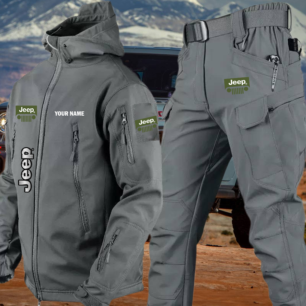 Jeep Tactical Jacket and Cargo Pant Set Customize Name - Image 3