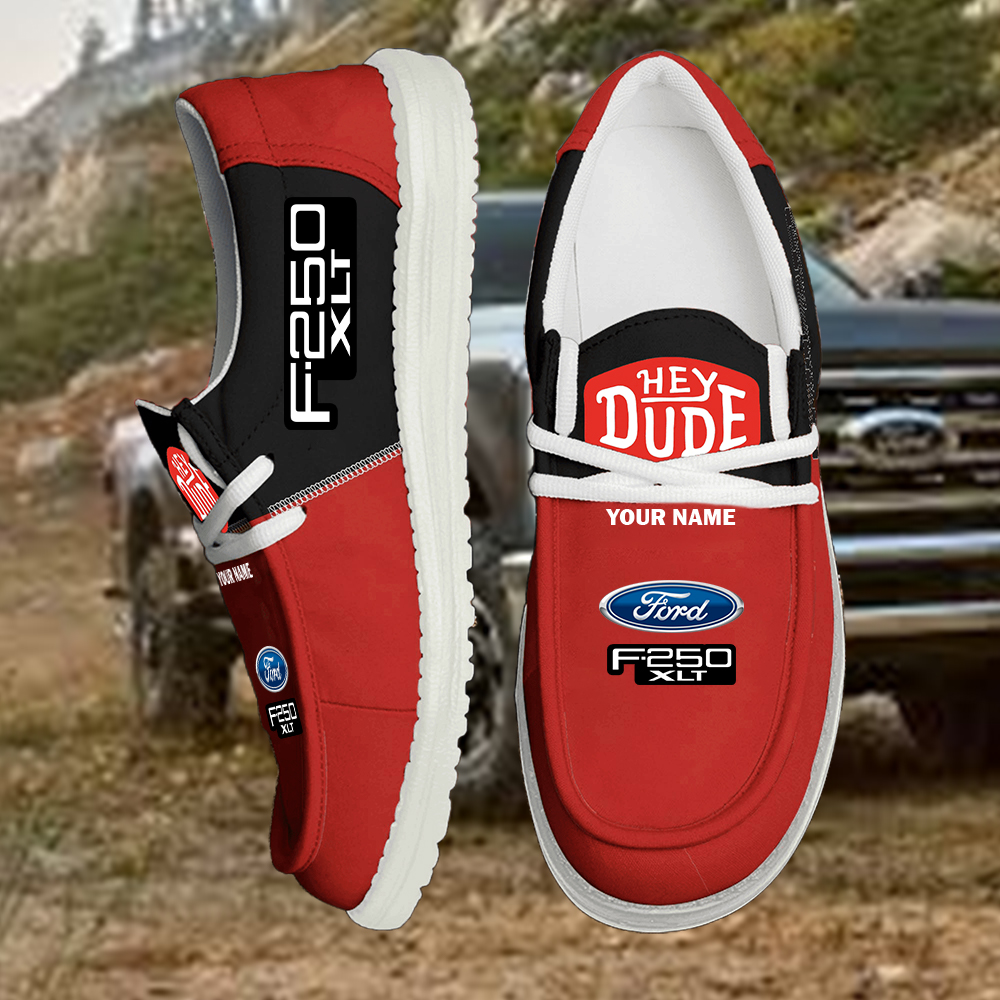 Ford F250 Limited Edition Shoes Custom Name