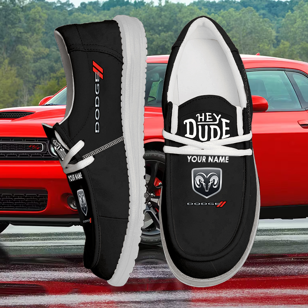 Dodge Limited Edition Shoes Custom Name
