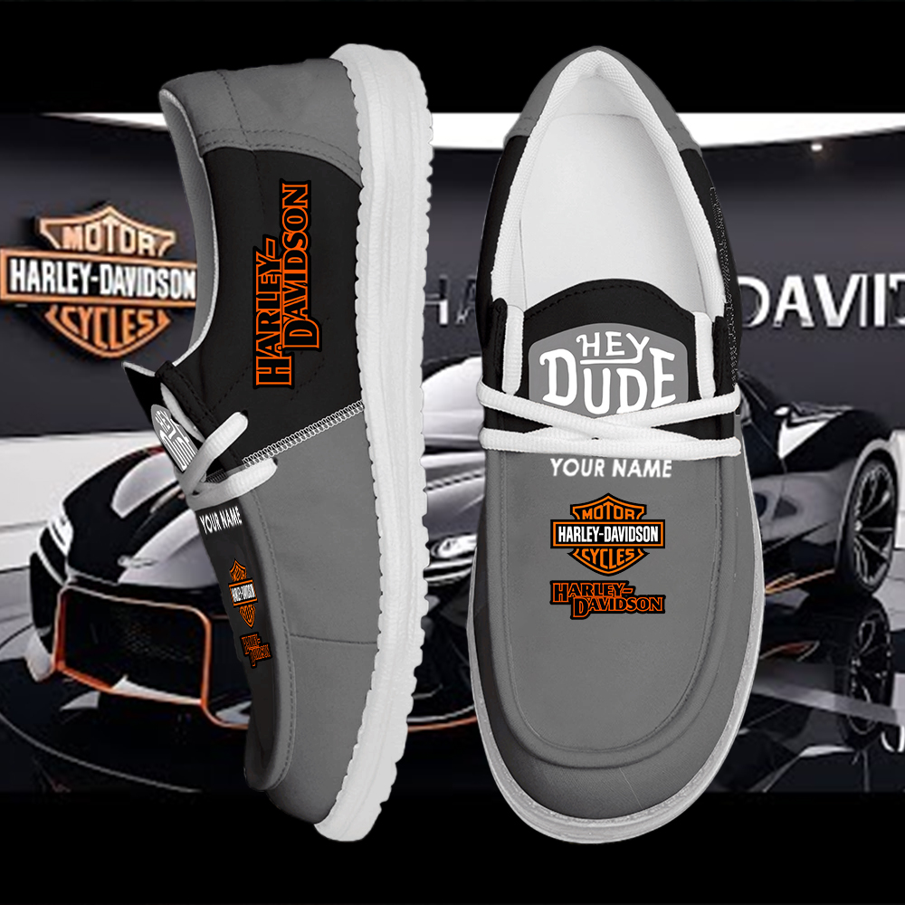 Harley-Davidson Limited Edition Shoes Custom Name - Image 2
