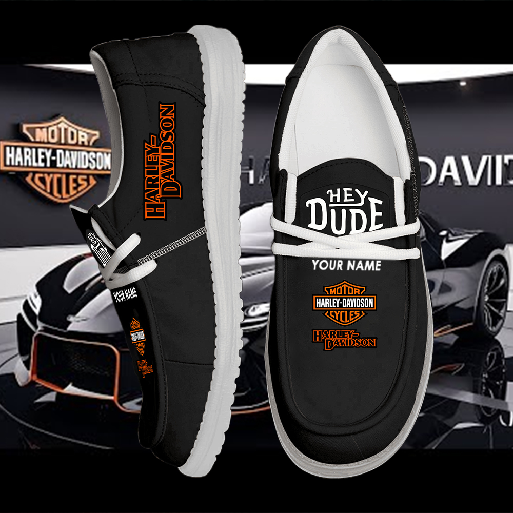 Harley-Davidson Limited Edition Shoes Custom Name
