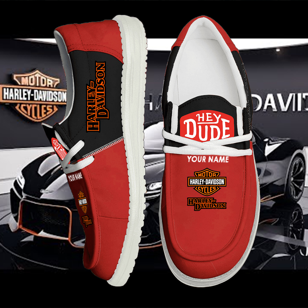 Harley-Davidson Limited Edition Shoes Custom Name - Image 5