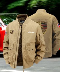 Porsche Bomber Jacket Custom Name