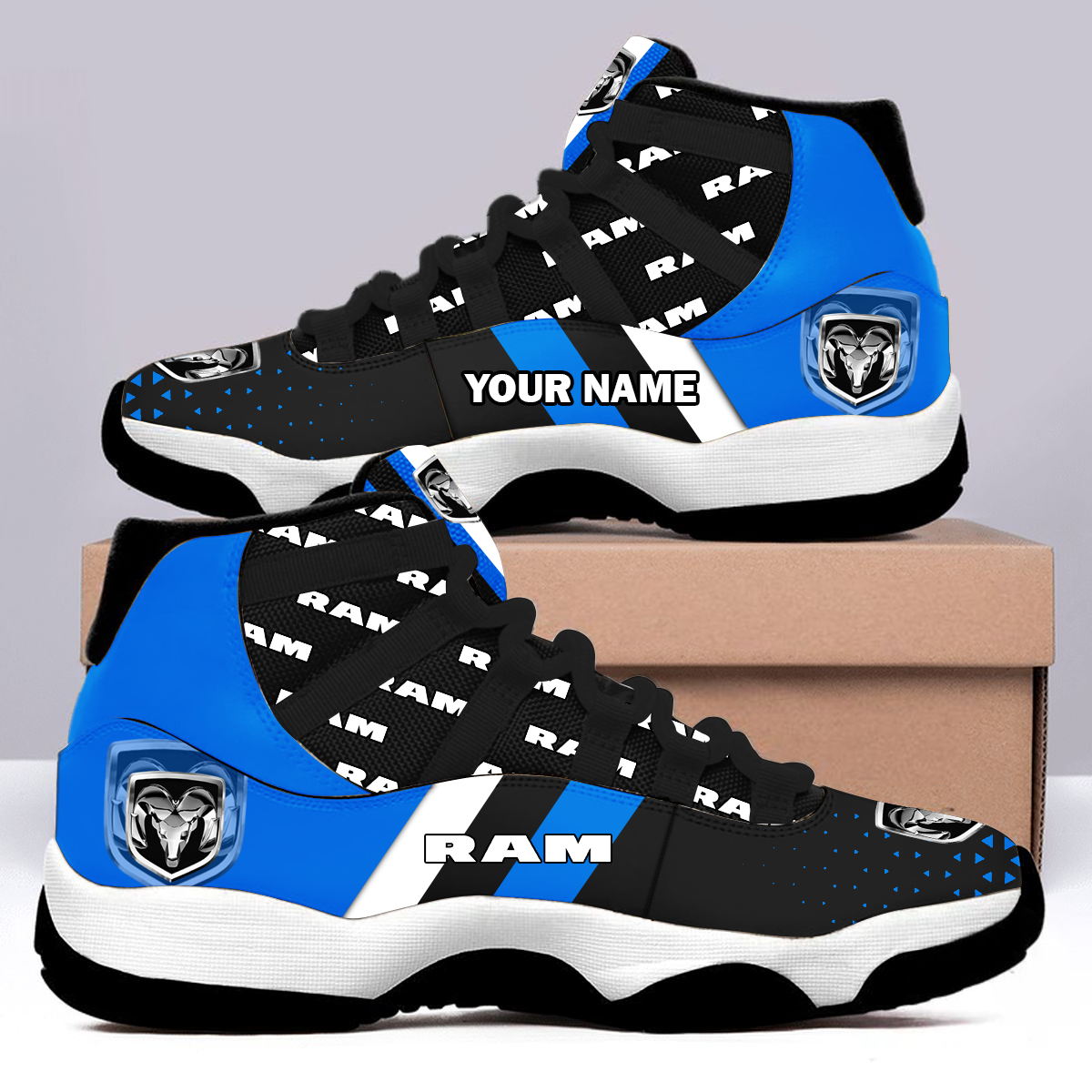 Ram AJ11 Snearker Custom Name - Image 2