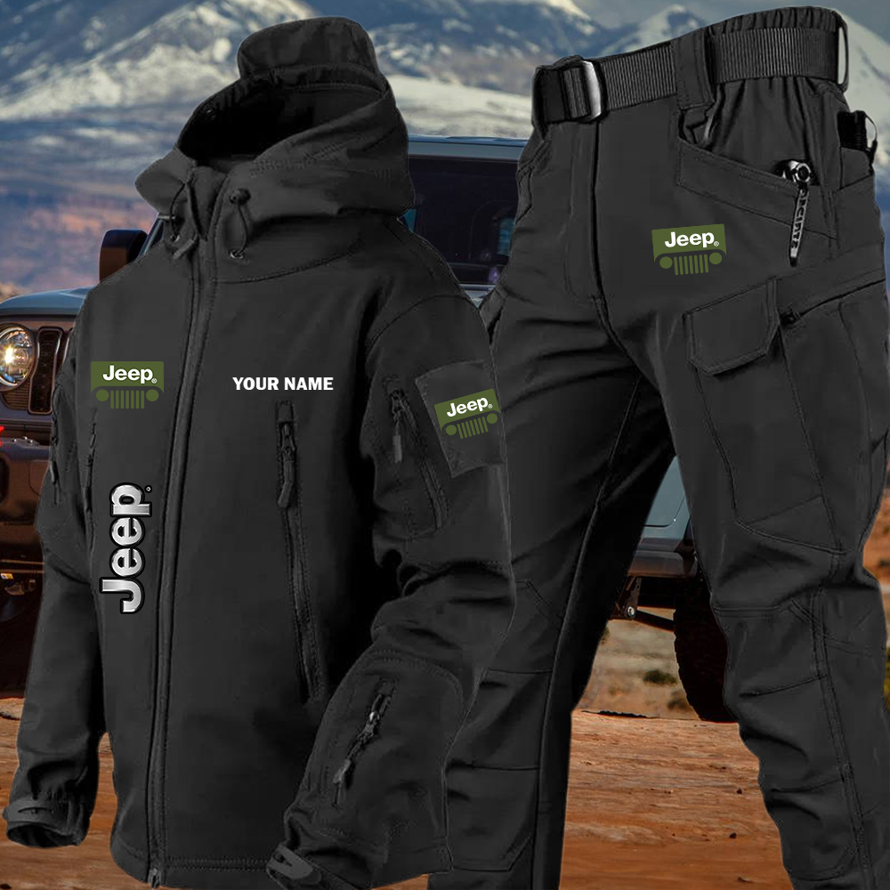 Jeep Tactical Jacket and Cargo Pant Set Customize Name - Image 4