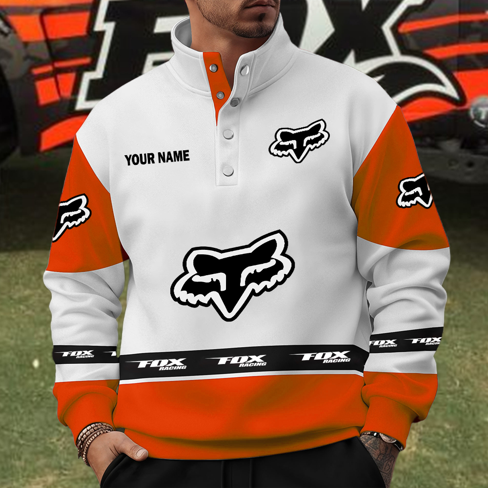 Fox Unisex Western Style Sweater Custom Name - Image 3