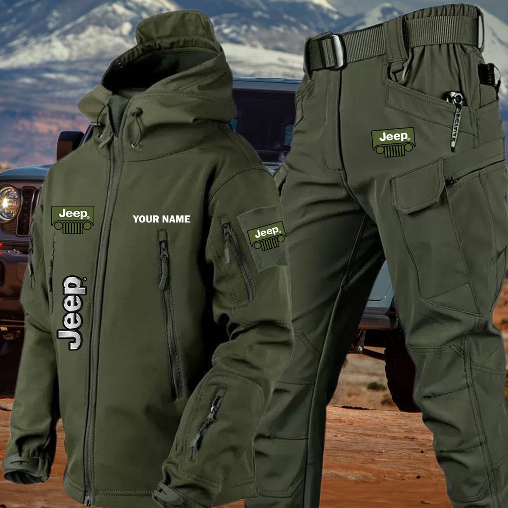 Jeep Tactical Jacket and Cargo Pant Set Customize Name - Image 5