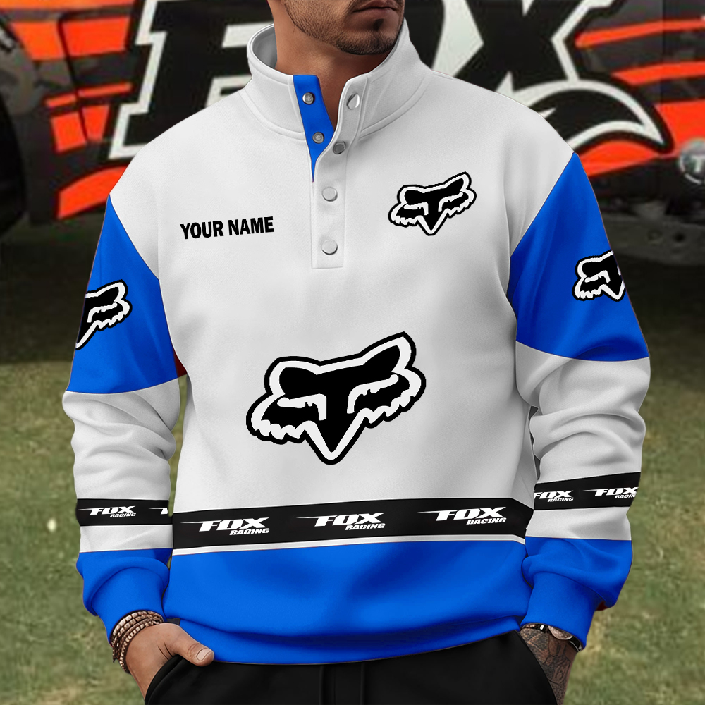 Fox Unisex Western Style Sweater Custom Name - Image 4