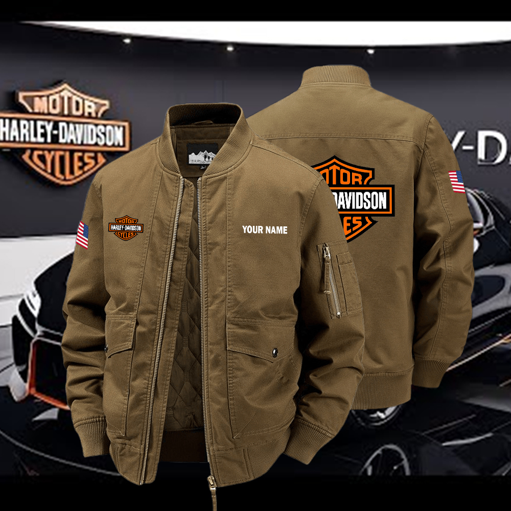 HD Bomber Jacket Custom Name - Image 2