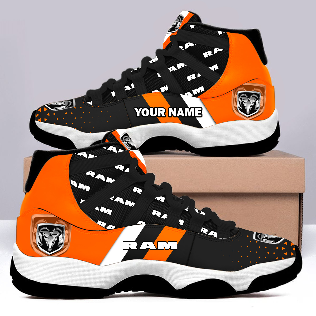 Ram AJ11 Snearker Custom Name - Image 4