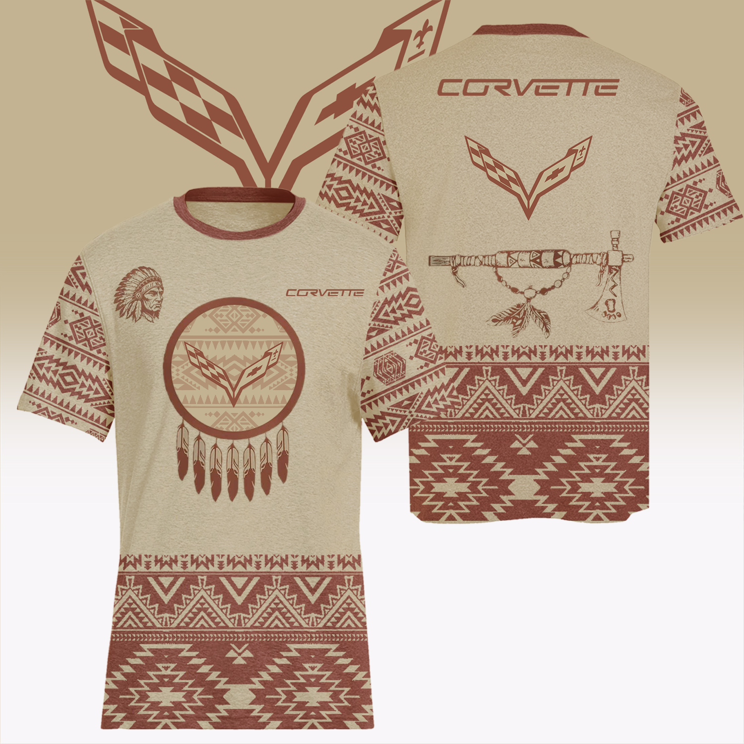 Corvette Native American Heritage Month Hoodie - Image 4