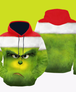 Grinch Christmas Hoodie 3D Shirt