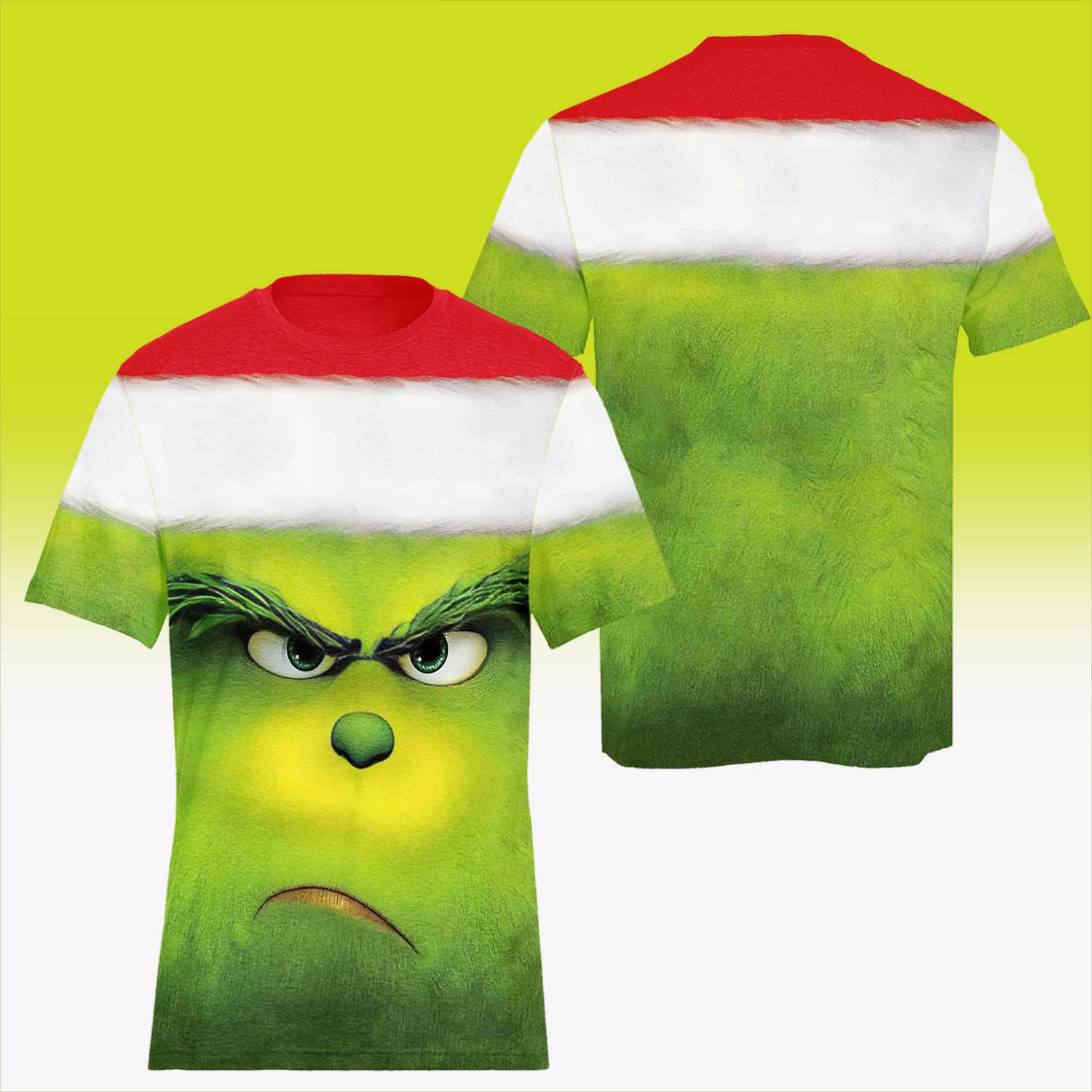 Grinch Christmas Hoodie 3D Shirt - Image 4