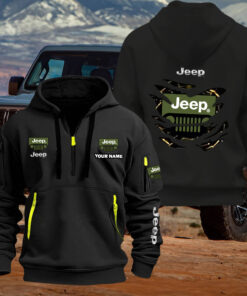 Jeep Quarter Zip Unisex Hoodie