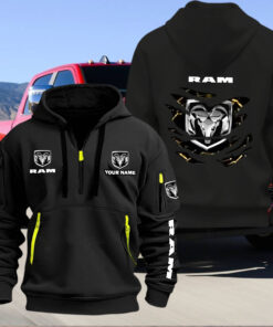 Ram Truck Quarter Zip Unisex Hoodie
