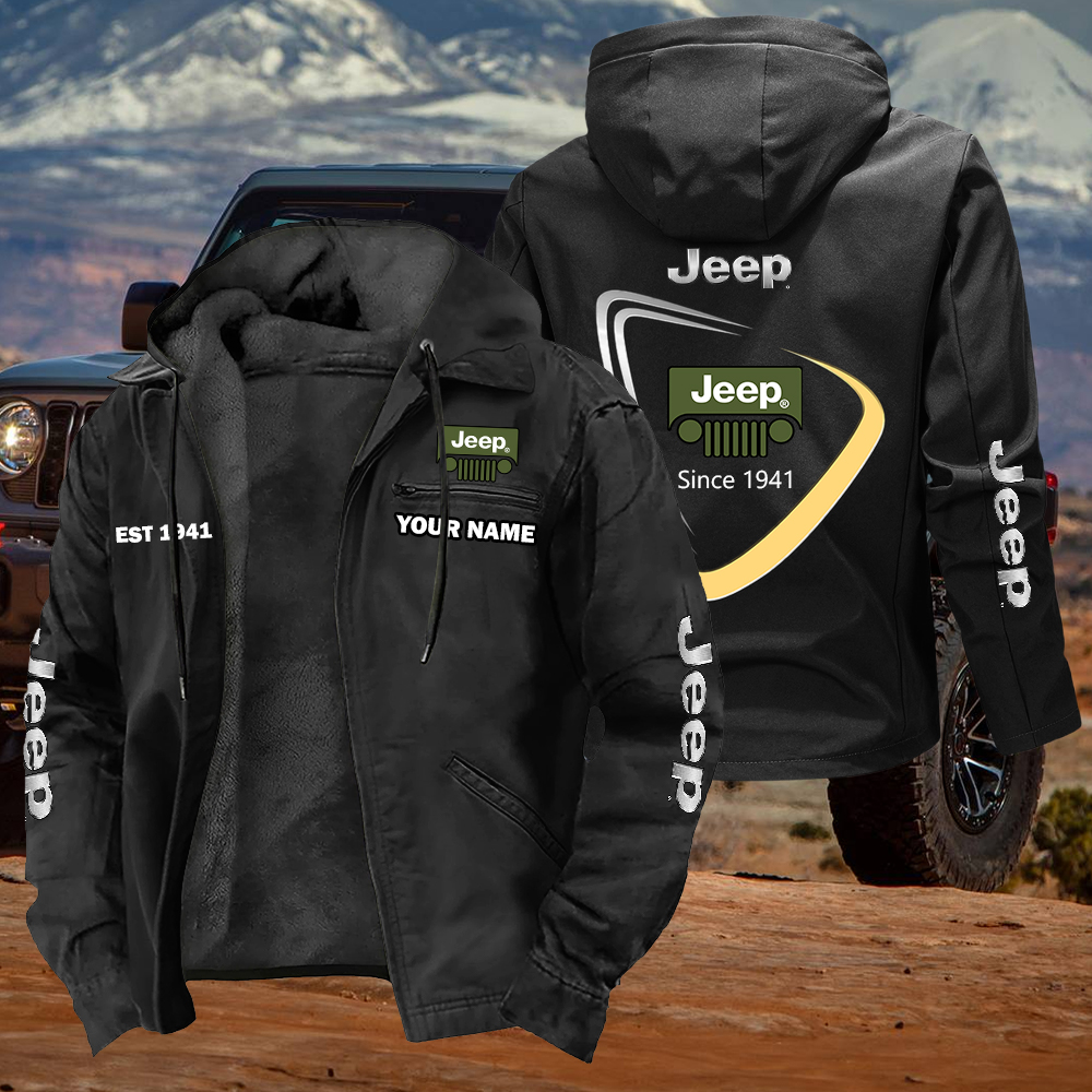 Jeep Est 1941 Jacket Custom Name