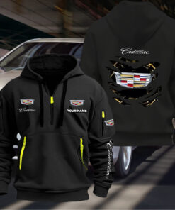 Cadillac Quarter Zip Unisex Hoodie