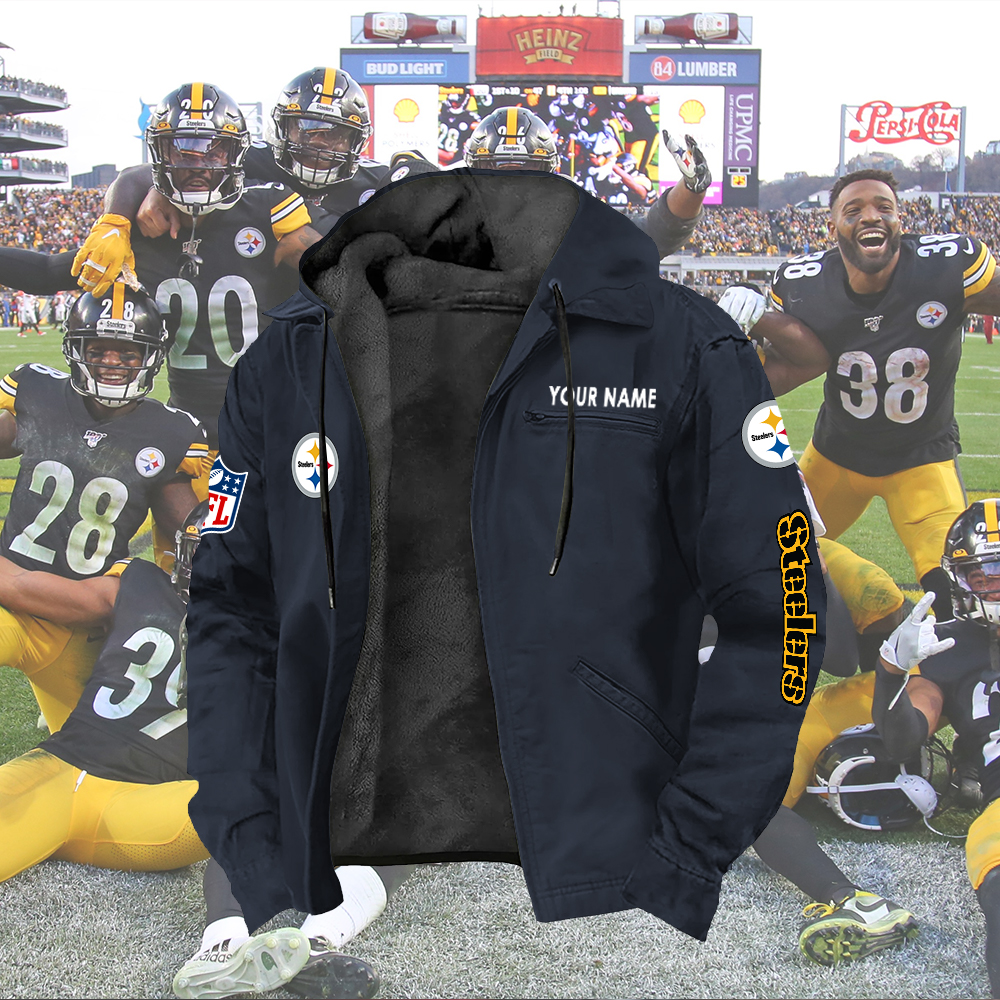 Steelers Jacket Custom Name - Image 2