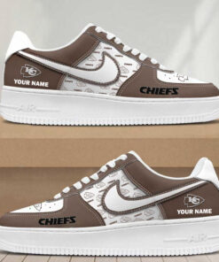 Printed Chiefs AF1 Sneakers Custom Name