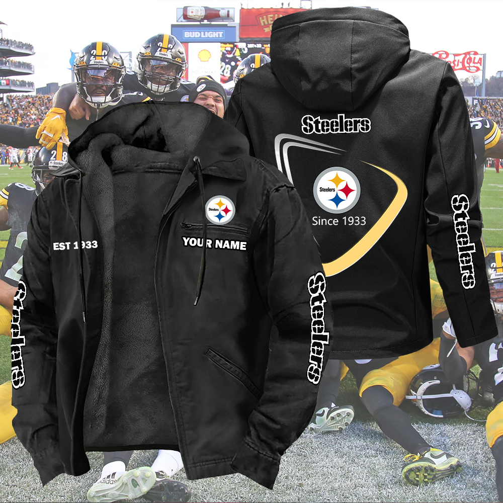 Steelers Est 1933 Jacket Custom Name