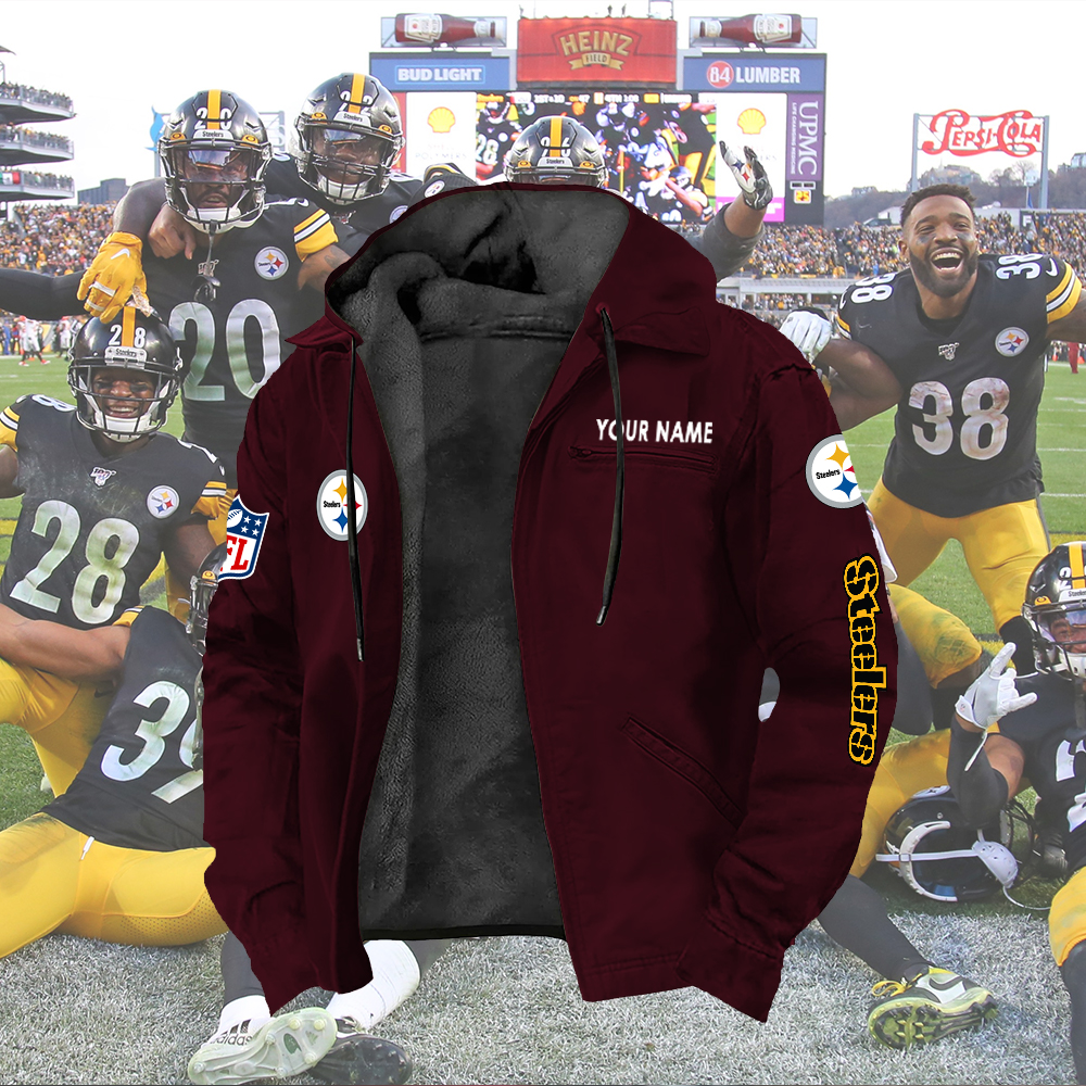 Steelers Jacket Custom Name - Image 3