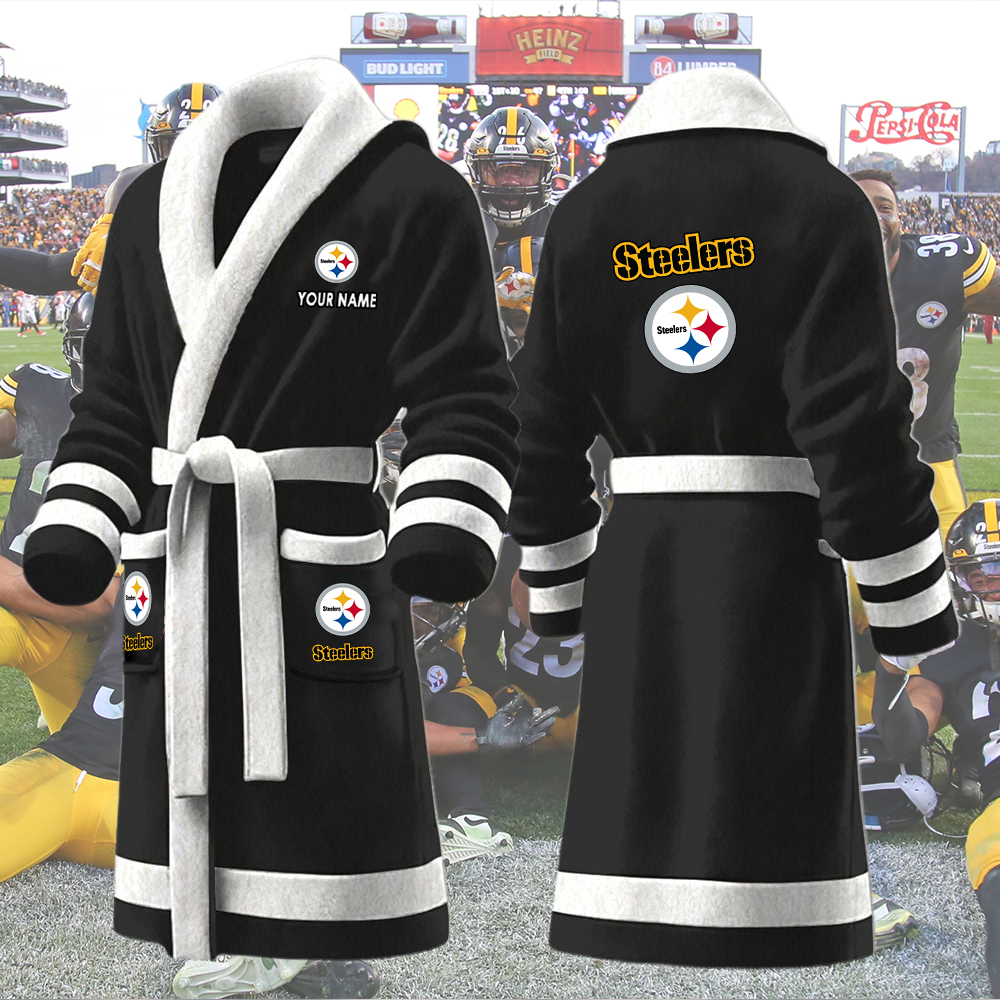 Steelers Bathrobes Custom Name