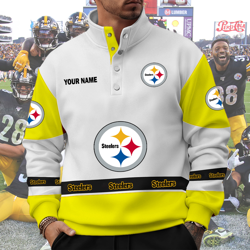 Steelers Unisex Western Style Sweater Custom Name - Image 3