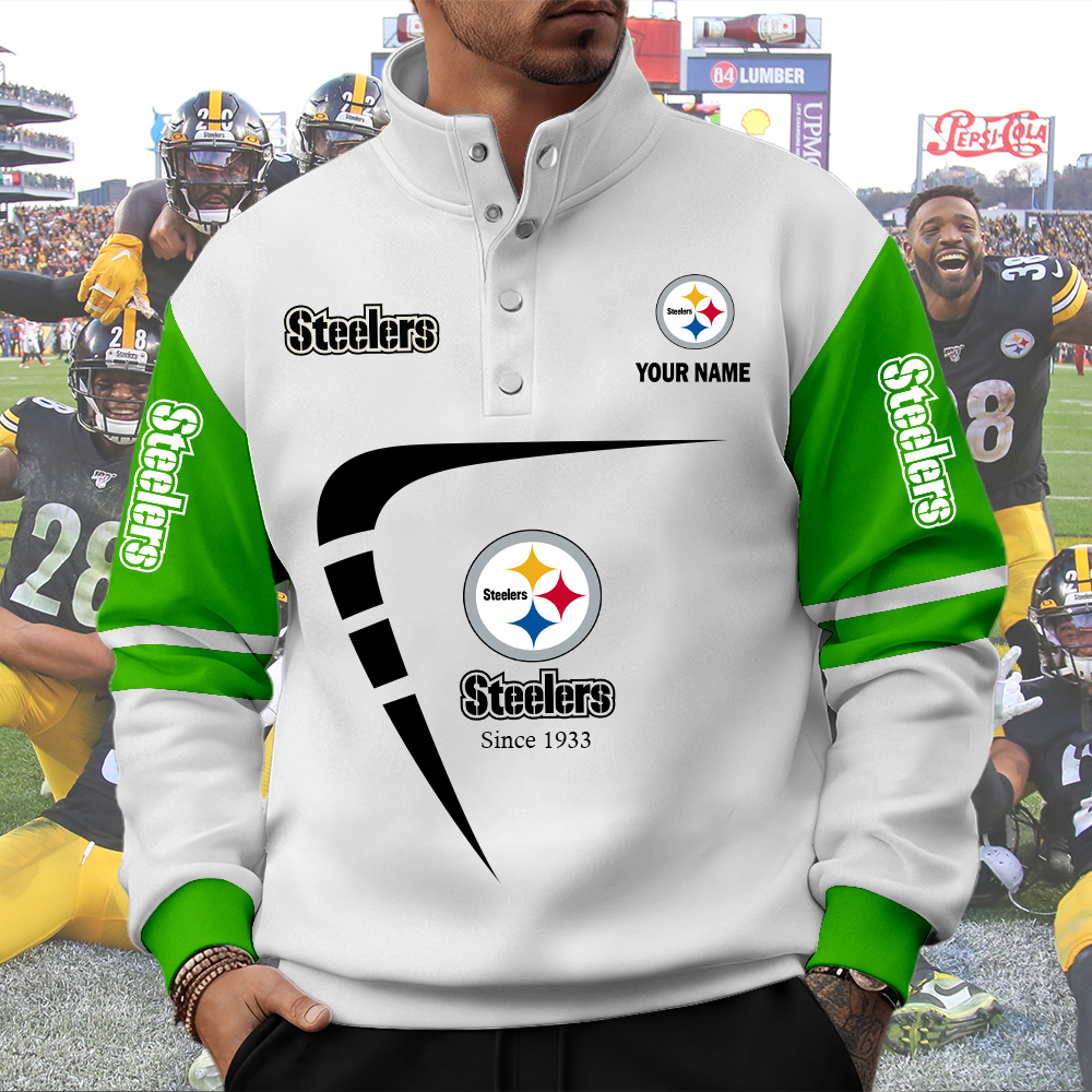 Steelers Unisex Sweater Custom Name - Image 3