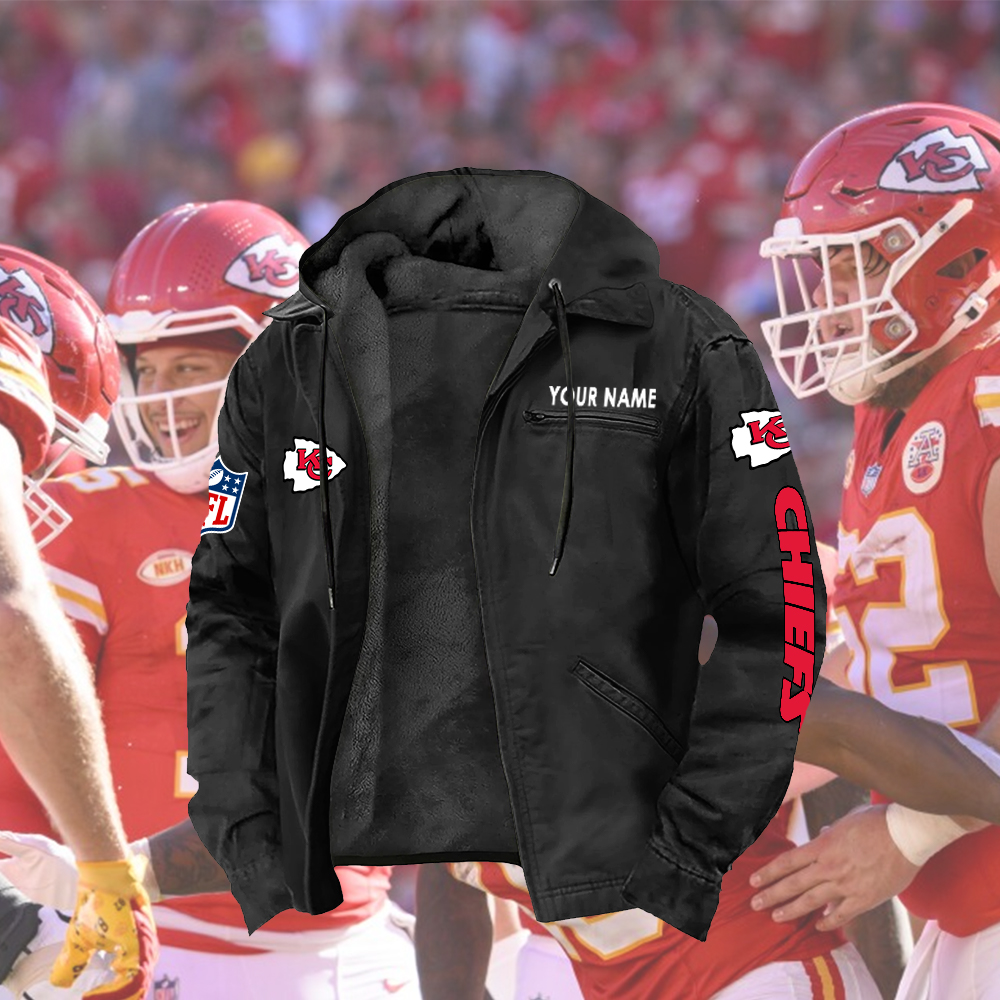 Chiefs Jacket Custom Name - Image 2