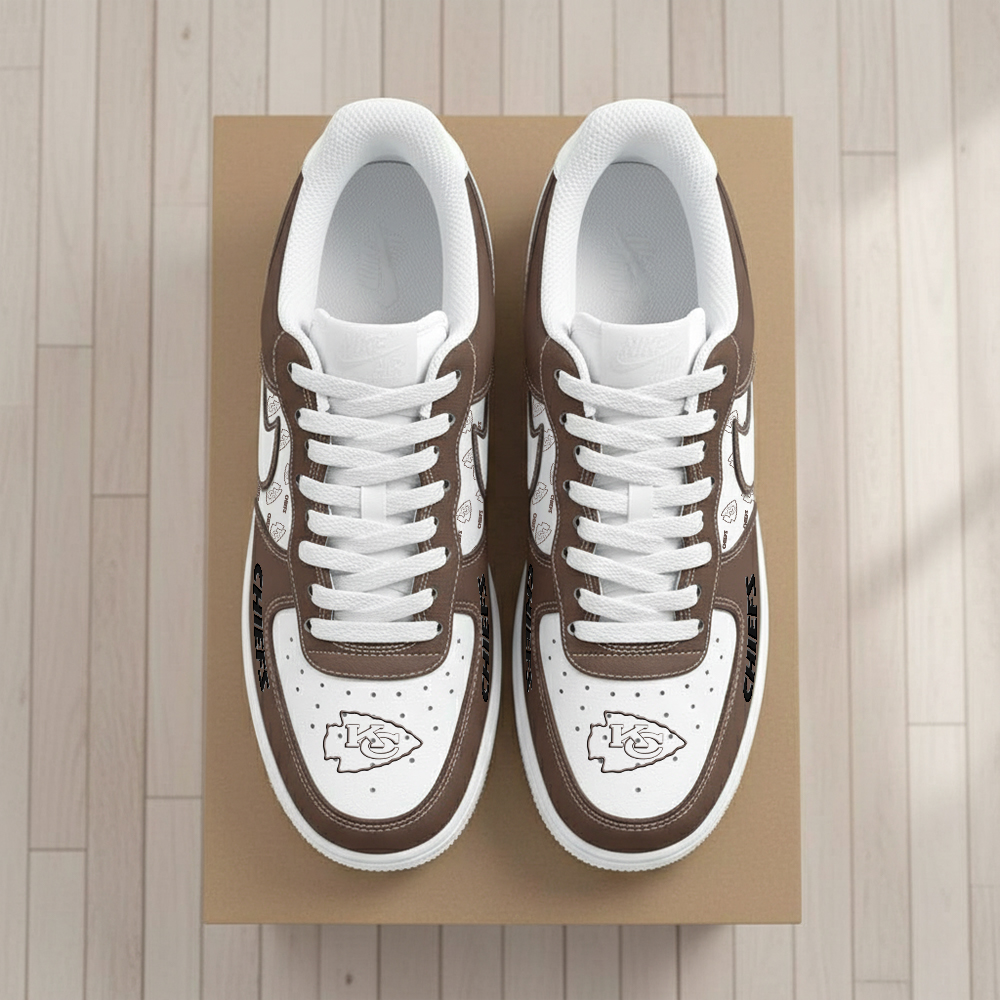 Printed Chiefs AF1 Sneakers Custom Name - Image 3