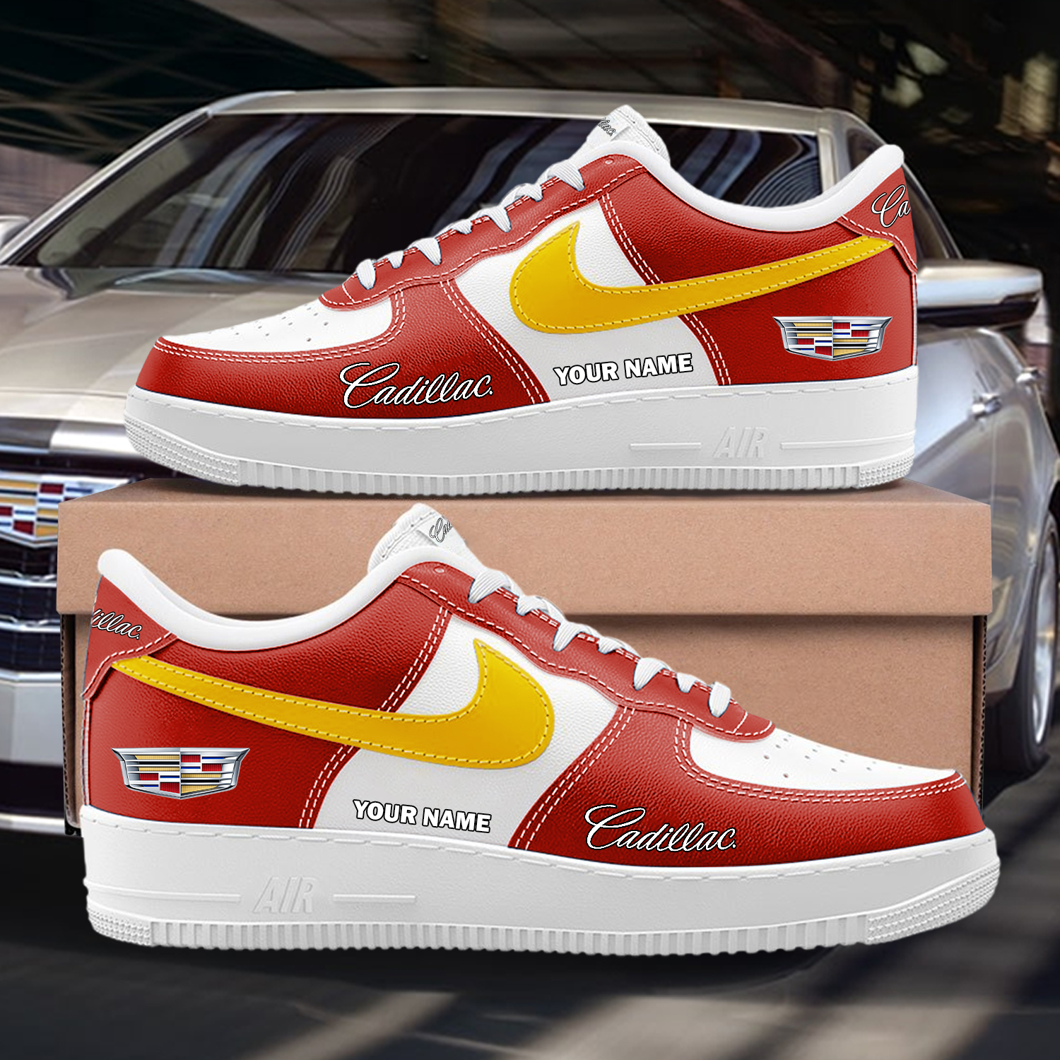 Cadillac Custom AF1 Sneakers Custom