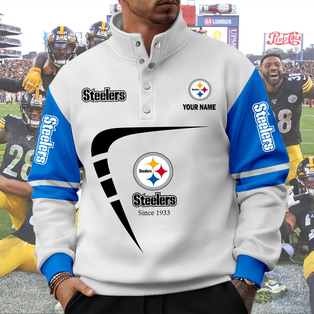 Steelers Unisex Sweater Custom Name - Image 4
