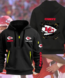 Chiefs Quarter Zip Unisex Hoodie