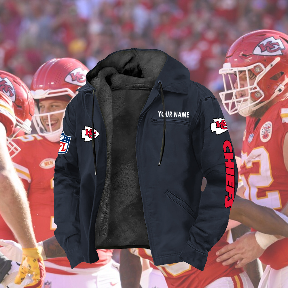 Chiefs Jacket Custom Name - Image 3