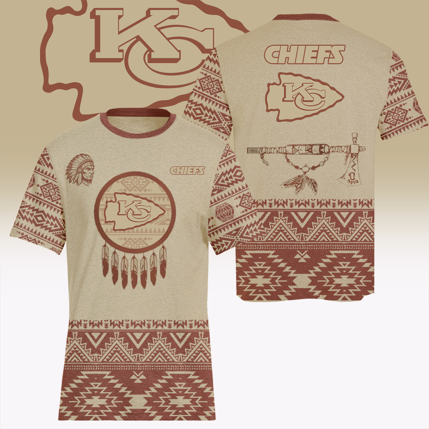Chiefs Native American Heritage Month Hoodie (Copy) - Image 4