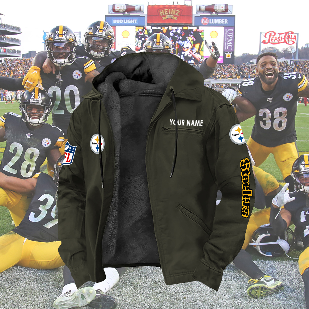 Steelers Jacket Custom Name - Image 5