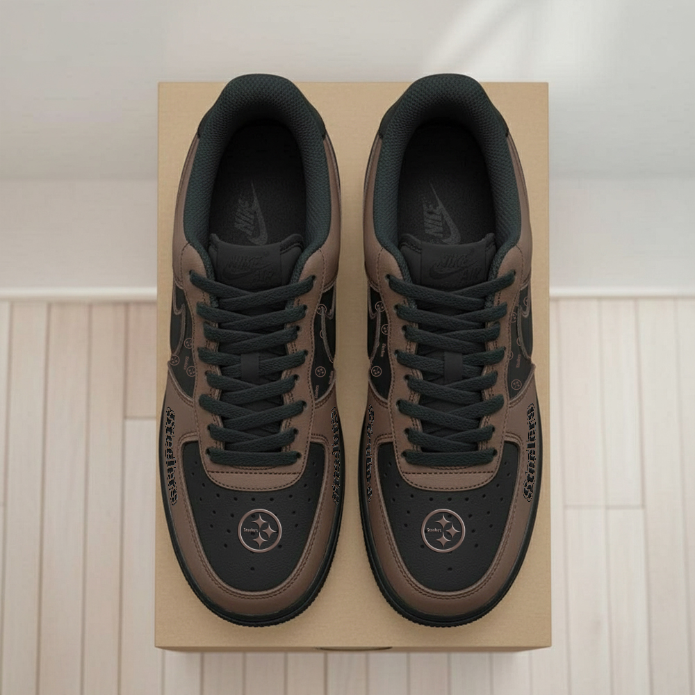 Printed Steelers AF1 Sneakers Custom Name - Image 5