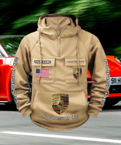 Porsche Custom Name Cargo Hoodie