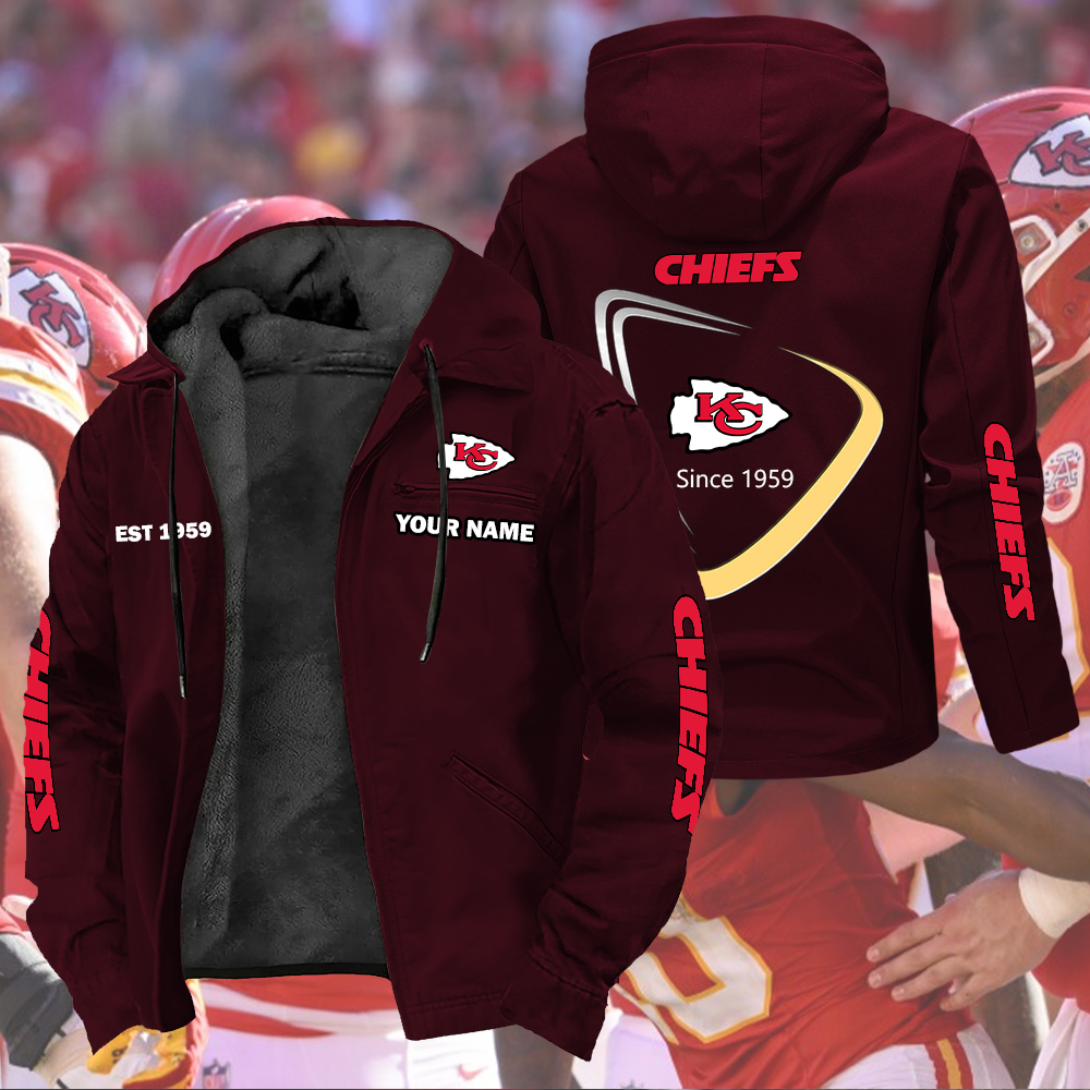Chiefs Est 1959 Jacket Custom Name - Image 4